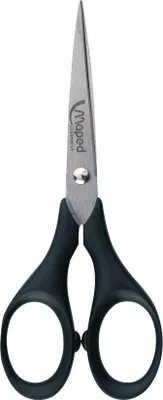 Produktbild von Maped M681700 - Schere Precise, 13 cm mit Klingenschutz, schwarz