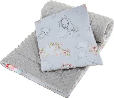 Obrázek produktu pro Minky set na kočárek 100x75 cm Bunny / Bocioland