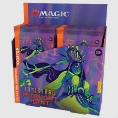 Zdjęcie produktu dla Magic the Gathering Innistrad: Midnight Hunt Sammler Booster Display (12) english