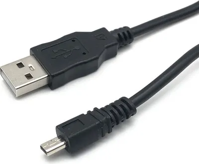 Zdjęcie produktu dla Kabel USB do aparatu, kabel do ładowania, kompatybilny z lustrzankami cyfrowymi NIKON D750, D7200, D5300