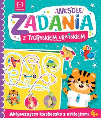 Obrázok produktu pre Wesołe zadania z tygryskiem urwiskiem 4+ 39006
