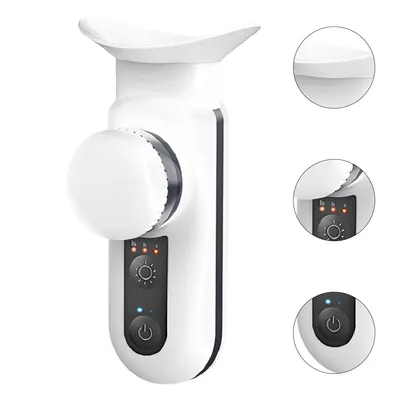 Produktbild von Tragbares Augenbefeuchtungsgerät mit Wärme & Nano-Dampf, 3 Temperaturstufen, USB-C, für trockene Augen, MGD & Bildschirmarbeit