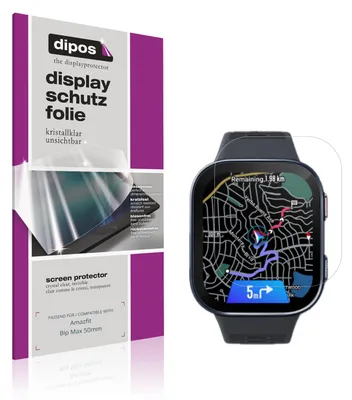 Immagine prodotto di 6x Pellicola Protettiva per Amazfit Bip Max 50mm Protezione Schermo Claro Display dipos