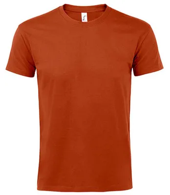 Image de SOLS - T-shirt « Imperial » pour hommes/femmes unie, coton filé à l'anneau LT2562 (S) (terre cuite)