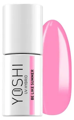 Obrázek produktu pro Yoshi | Yoshi Hybridní lak 221 Be Like Summer – pastelově růžová – 6 ml – UV/LED lak na nehty – péče o nehty