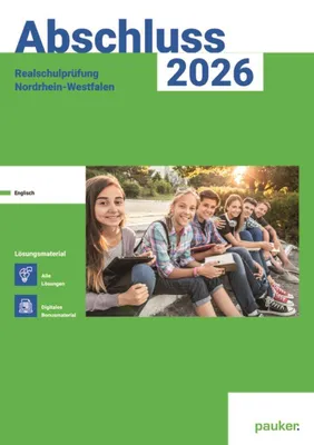 Produktbild von Abschluss 2025 - MSA Realschule NRW - Lösungsband - Englisch