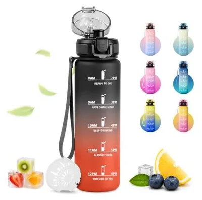 Produktbild von Trinkflasche 500ml Auslaufsicher Kinder, Wasserflasche für Kohlensäure, mit