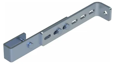 Produktbild von Zarges Wandhalter verstellbar 150-300mm Edelstahl für GFK-Schachtleitern