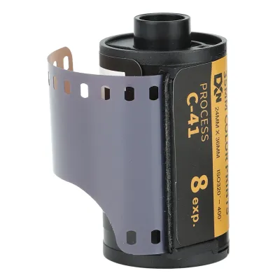 Obrázek produktu pro Barevný film pro fotoaparáty ISO 320-400 35mm jemnozrnný film s širokou expozicí Latitude HD Camera Barevný negativní film pro fotoaparát 135 8 listů