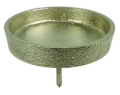 Produktbild von Kerzenpick | Aluminium Kerzenhalter Kerzenteller 10cm Silber