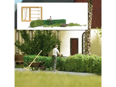 Produktbild von Busch A-Set: Heckenschnitt H0 7974