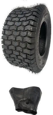 Produktbild von 1x Schlauch + 1x 16x6.50-8 Reifen LG01 Rasenreifen  16x6.5-8 für Rasentraktor Aufsitzmäher Rasenmäherreifen