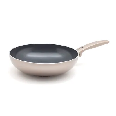 Produktbild von Greenpan Cambridge CC000792-001 Wokpfanne, 28 cm max. Durchmesser, Aluminium, Induktionsherd-geeignet, Antihaftbeschichtung