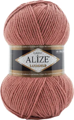 Produktbild von ALIZE Lanagold 100g 49% Wolle Strickgarn Winterwolle Schurwolle Farbwahl