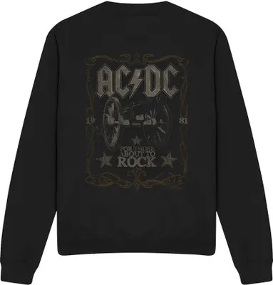 Obrázek produktu pro AC/DC - Mikina "Rock Label" pro muže/dámy Uni TV11158 (XXL) (černá)