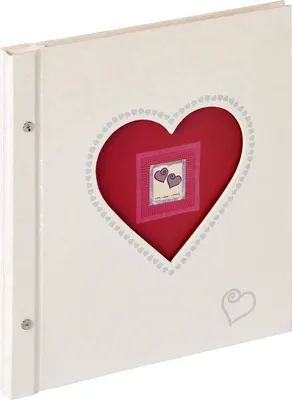 Produktbild von Walther, SBL-211-W,Buchschraubenalbum Sinfonia Wedding Forever, weiss, 30X33 cm