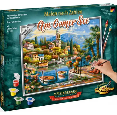 Immagine prodotto di Schipper Painting by Numbers - Sul lago di Como