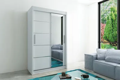 Image de MINIO Armoire 150 cm VERONA 2 blanc