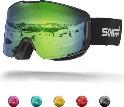 Produktbild von Schnorr Kinder Skibrille Kidsi Plus  | Full REVO verspiegelt, Anti-Fog, OTG