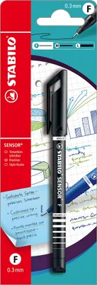 Obrázek produktu pro STABILO SENSOR, Černá, Pokuta, Černá, Kulatý, Kov, 0,3 mm