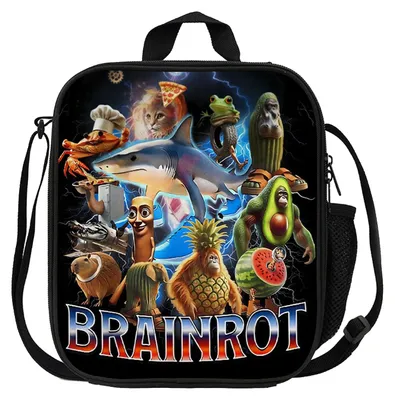 Produktbild von Isolierte Lunch-Tasche mit auslaufsicherem Innenfutter und Griff für Arbeit und Schule