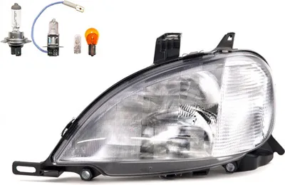 Produktbild von Scheinwerfer passend für Mercedes W163 M-Klasse 98-01 Links Leuchtmittel 1638203761 A1638203761 Johns
