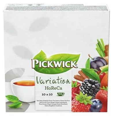 Čaj, 190 g/100 ks, PICKWICK "Horeca Variácie"