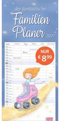 Produktbild von times&more Zauberwesen Familienplaner 2027