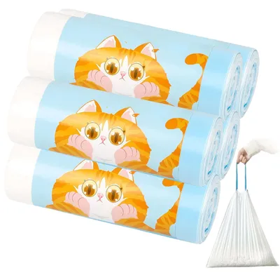 Productafbeelding van Omgoods - Zelfreinigende Kattenbakzakken 58 x 35 cm, 100 Stuks