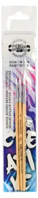 Produktbild von Rundpinsel-  Set  "SYNTHETIC" 3er Set