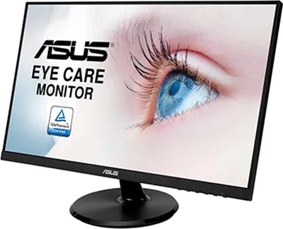 Produktbild von ASUS VA24DQ, 60,5 cm (23.8"), 1920 x 1080 Pixel, Full HD, LED, 5 ms, Schwarz