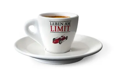 Produktbild von Espressotasse Leben am Limit
