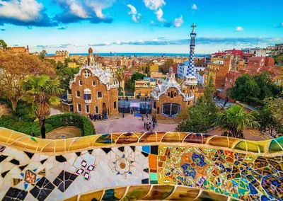 Produktbild von ENJOY Puzzle Blick vom Park Güell, Barcelona 1000 Teile