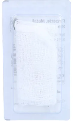 Image de Pincette jetable métal stérile, 1 pc Pincette