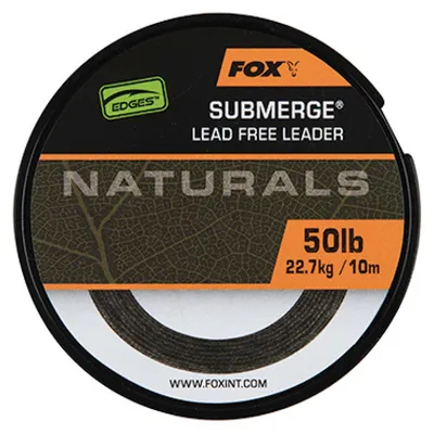 Produktbild von Fox Naturals Submerge Leader 40lb 18.1kg - 10m Vorfachschnur