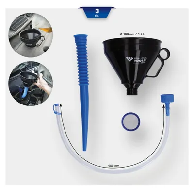 Obrázek produktu pro BRILLIANT TOOLS Univerzální sada trychtýřů, 3 kusy - BT156916