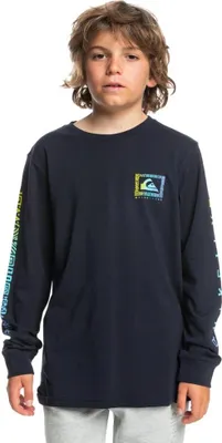 Obrázok produktu pre Quiksilver Revival Ls pre mládež, tmavomodrá, veľkosť 14