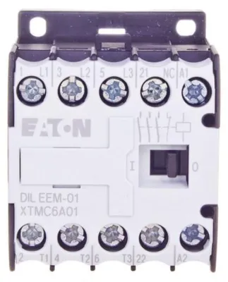 Obrázok produktu pre Eaton DILEEM-01(230V50HZ,240V60HZ), Čierna, Biela, IEC/EN 60947-4-1; UL 508; CSA-C22.2 No. 14-05; CE, 690 V, 50 - 60 Hz, 170 g, -25 - 50 °C