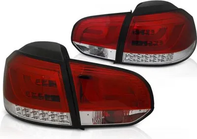 Immagine prodotto di Luci posteriori a LED per VW Golf 6 (VI) anno 08-12 rosso/cromo