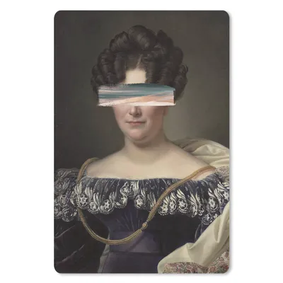Produktbild von MuchoWow® Mauspad Mousepad Johanna Henriette Engelen - Dubois Drahonet - Pastell 40x60 cm - Mousepads - Maus Mat - Pad - Mausunterlage - Schreibtisch Accesoire