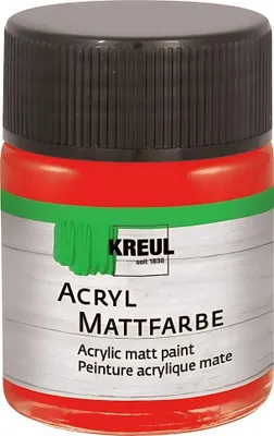 Immagine prodotto di Kreul 75572 Vernice acrilica Rosso scuro 50 ml 1 pz