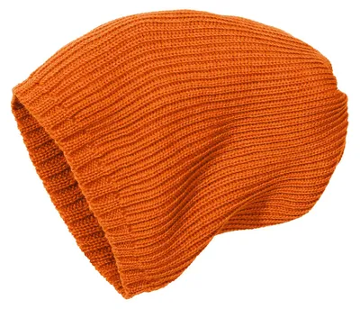 Image de Bonnet en laine Disana, couleur orange, taille 3
