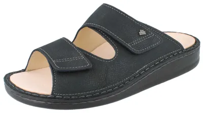 Produktbild von FINN COMFORT Riad Herren Pantolette atlantic blau Nubukleder - Größe: 46