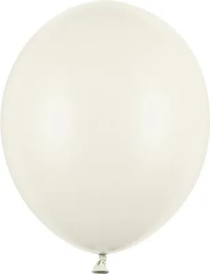 Produktbild von Strong Balloons 27cm, Pastel Light Cream (1 Packung / 10 Stück)