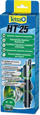 Produktbild von Tetra HT 25 Aquarium-Heizung, Keramik, 19 - 31 °C, Aquarienheizer Wasserheizer Thermostatheizung