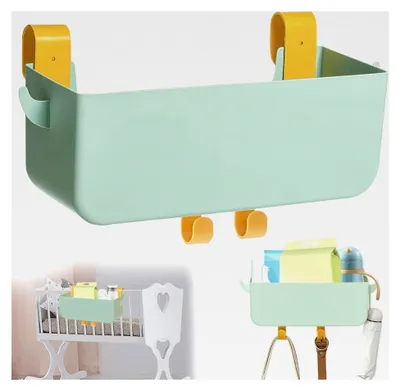 Produktbild von Wickeltisch Organizer für Baby Windeln - Multifunktionale Aufbewahrungslösung (Grün)