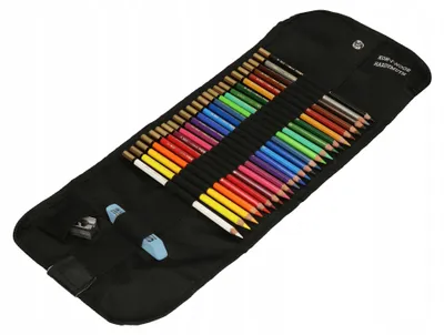 Produktbild von Koh-I-Noor Mondeluz Aquarellstifte, 24-teiliges Set mit Zubehör