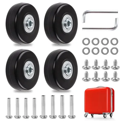 Productafbeelding van 4 Stuks Reservewielen voor Koffer, 50x18 mm