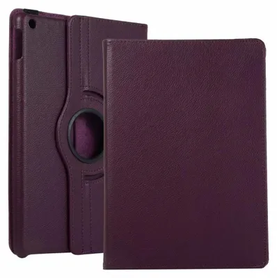 Produktbild von Mobigear DuoStand iPad 7 (2019) Hülle, drehbare Klapphülle - Lila