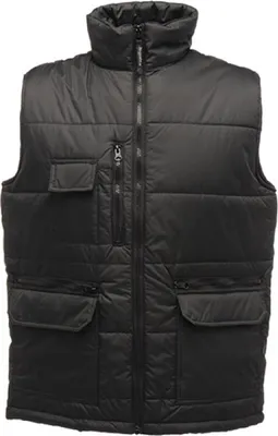 Produktbild von Regatta Hardwear TRA803 | Herren Steller Bodywarmer / 100% Polyester-Ripstop - Farbe: Black - Größe: L